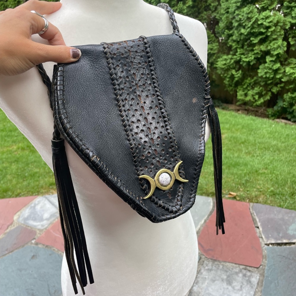 Cleobella Jewel Leather Crossbody
